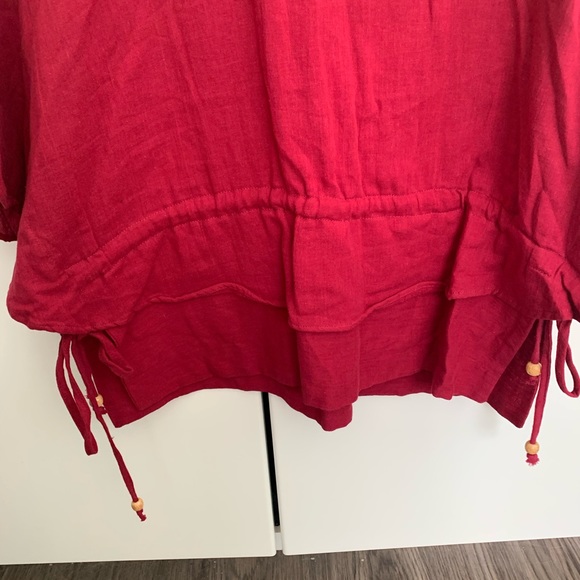 New Women’s Peplum top- pink - Picture 3 of 8